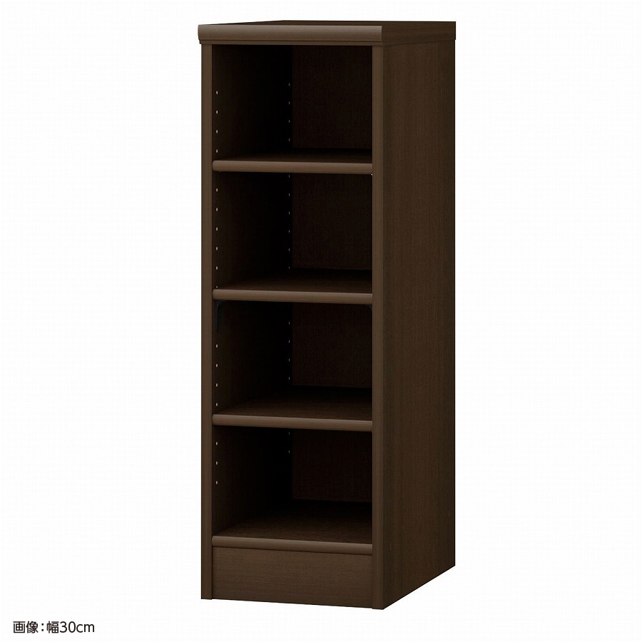 大洋 オーダーシェルフ ダークブラウン NCオーダー9025 D DB 幅250×奥行460×高さ881(mm) 1台(ご注文単位1台)【直送品】