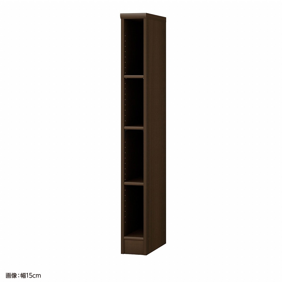 大洋 オーダーシェルフ ダークブラウン NCオーダー1420 D DB 幅200×奥行460×高さ1350(mm) 1台(ご注文単位1台)【直送品】