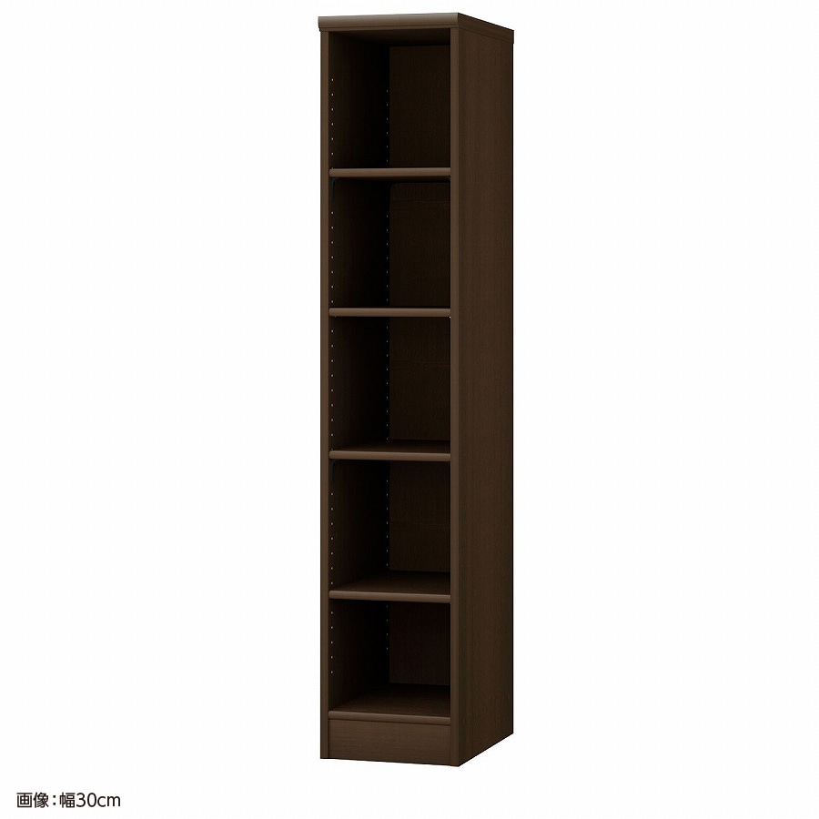 大洋 オーダーシェルフ ダークブラウン NCオーダー1535 D DB 幅350×奥行460×高さ1499(mm) 1台（ご注文単位1台）【直送品】