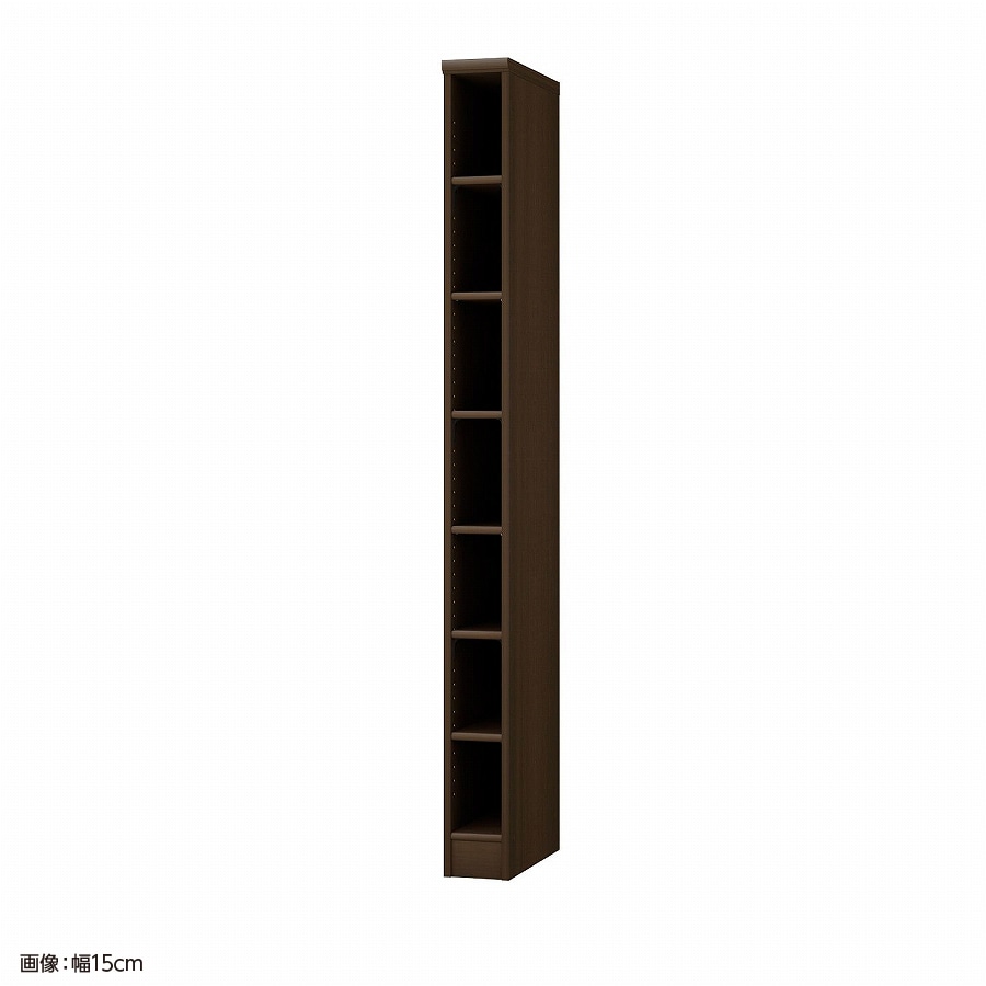 大洋 オーダーシェルフ ダークブラウン NCオーダー1820 D DB 幅200×奥行460×高さ1780(mm) 1台(ご注文単位1台)【直送品】