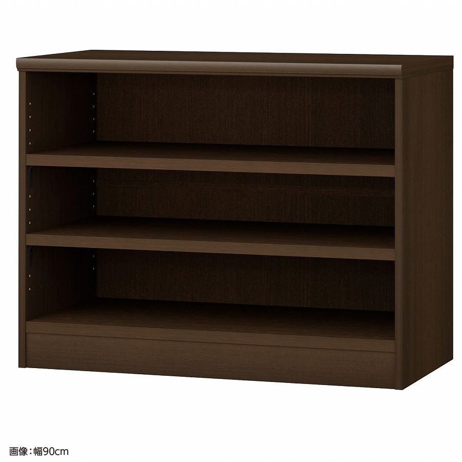 大洋 オーダーシェルフ ダークブラウン NCオーダータフ7090 D DB 幅900×奥行460×高さ700(mm) 1台（ご注文単位1台）【直送品】