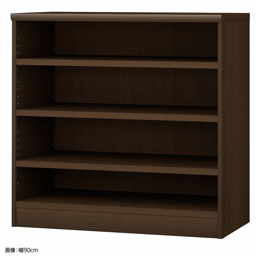 大洋 オーダーシェルフ ダークブラウン NCオーダータフ9085 D DB 幅850×奥行460×高さ881(mm) 1台（ご注文単位1台）【直送品】