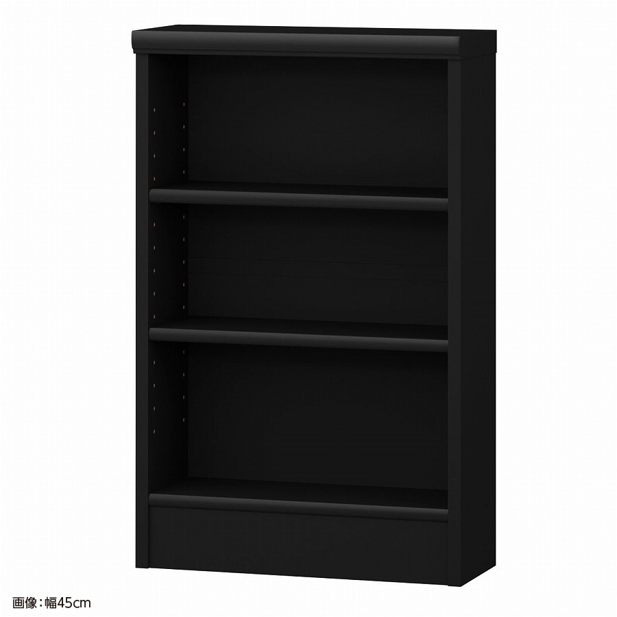 >大洋 オーダーシェルフ ブラック NCオーダー7045 S BK 幅450×奥行190×高さ700(mm) 1台(ご注文単位1台)【直送品】