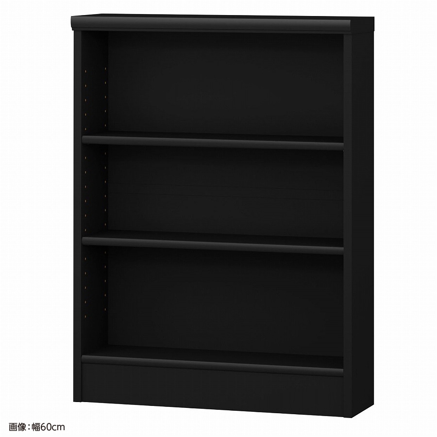 大洋 オーダーシェルフ ブラック NCオーダー8060 S BK 幅600×奥行190×高さ800(mm) 1台(ご注文単位1台)【直送品】