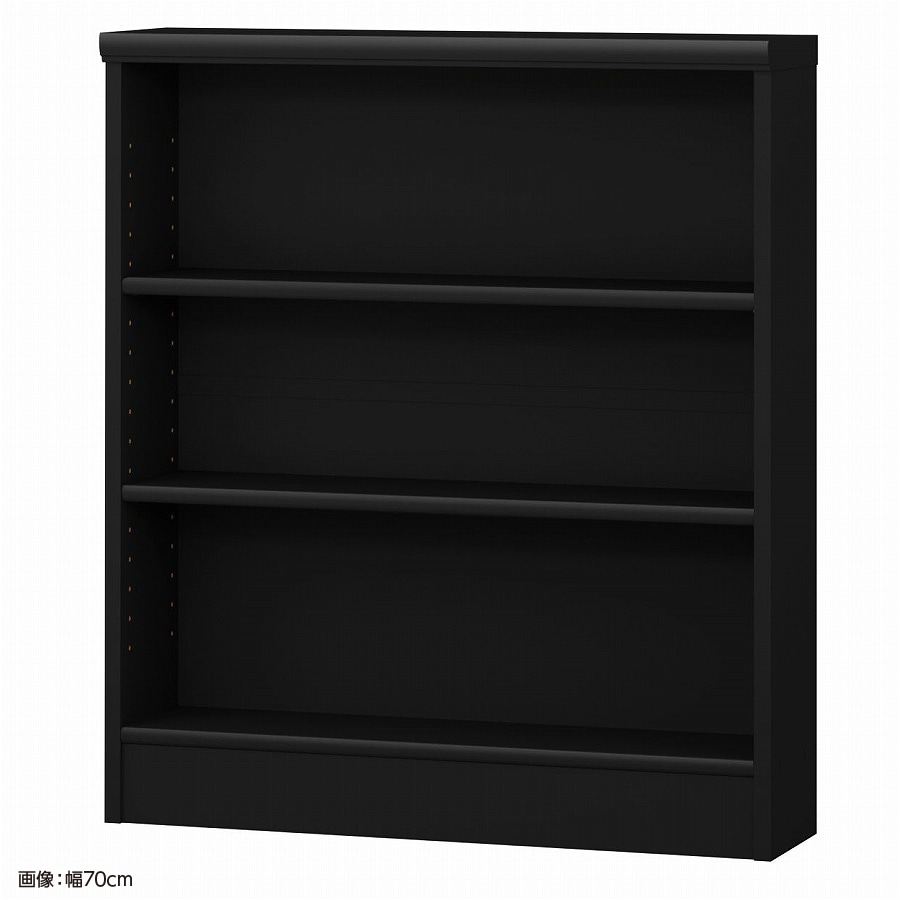 大洋 オーダーシェルフ ブラック NCオーダー8070 S BK 幅700×奥行190×高さ800(mm) 1台（ご注文単位1台）【直送品】