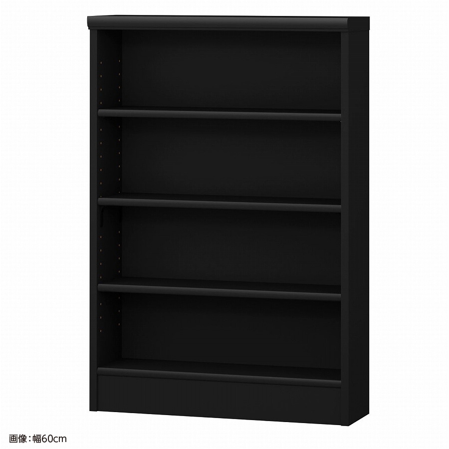 大洋 オーダーシェルフ ブラック NCオーダー9060 S BK 幅600×奥行190×高さ881(mm) 1台(ご注文単位1台)【直送品】