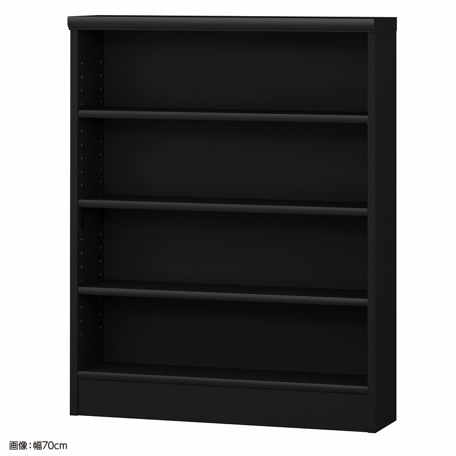 大洋 オーダーシェルフ ブラック NCオーダー9070 S BK 幅700×奥行190×高さ881(mm) 1台（ご注文単位1台）【直送品】