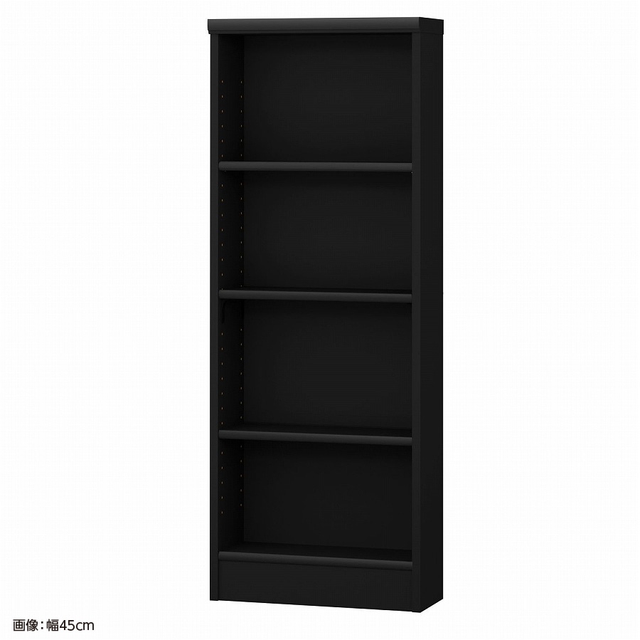 大洋 オーダーシェルフ ブラック NCオーダー1255 S BK 幅550×奥行190×高さ1170(mm) 1台(ご注文単位1台)【直送品】