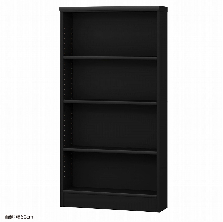 大洋 オーダーシェルフ ブラック NCオーダー1265 S BK 幅650×奥行190×高さ1170(mm) 1台(ご注文単位1台)【直送品】