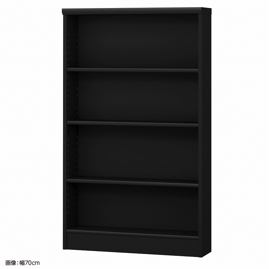 大洋 オーダーシェルフ ブラック NCオーダー1270 S BK 幅700×奥行190×高さ1170(mm) 1台（ご注文単位1台）【直送品】