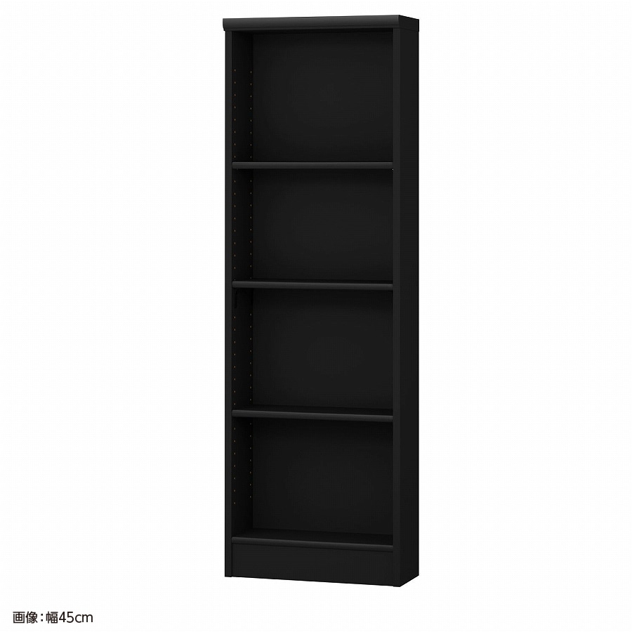 大洋 オーダーシェルフ ブラック NCオーダー1445 S BK 幅450×奥行190×高さ1350(mm) 1台(ご注文単位1台)【直送品】