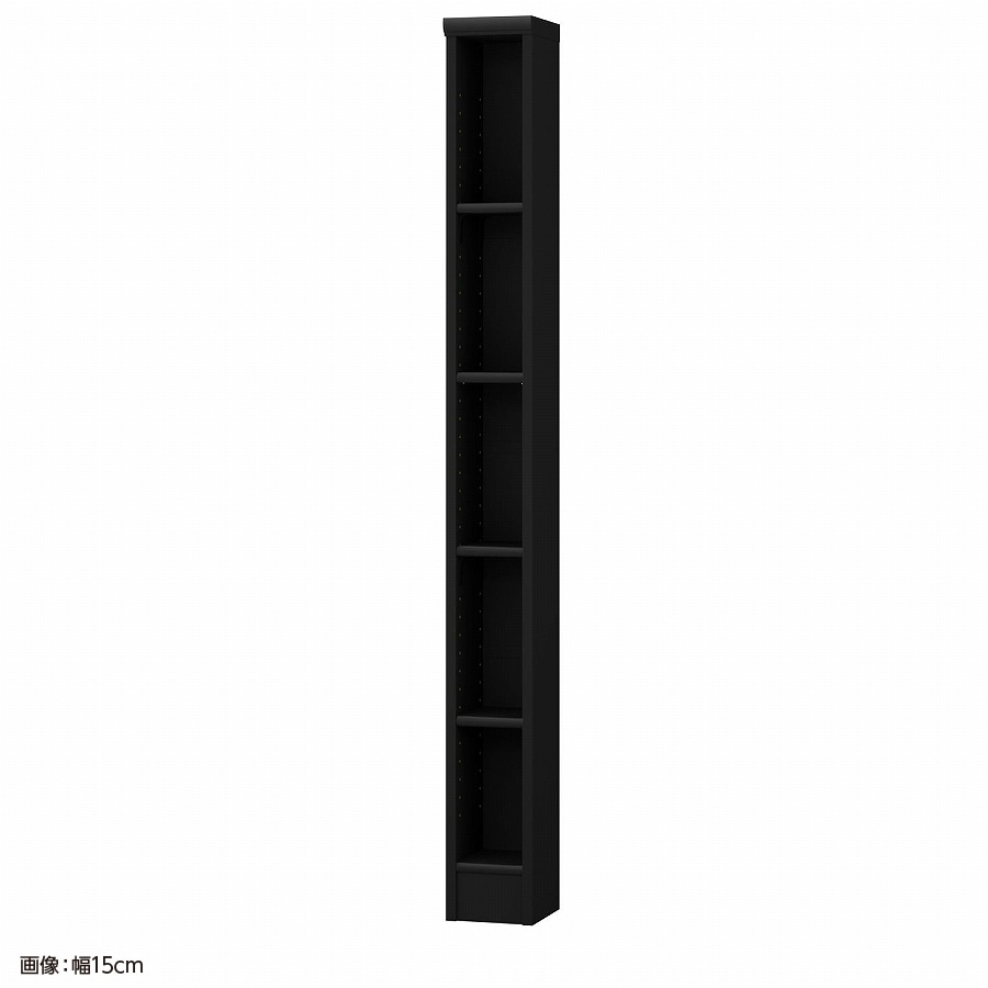 大洋 オーダーシェルフ ブラック NCオーダー1525 S BK 幅250×奥行190×高さ1499(mm) 1台(ご注文単位1台)【直送品】