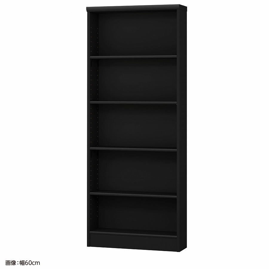 大洋 オーダーシェルフ ブラック NCオーダー1560 S BK 幅600×奥行190×高さ1499(mm) 1台(ご注文単位1台)【直送品】