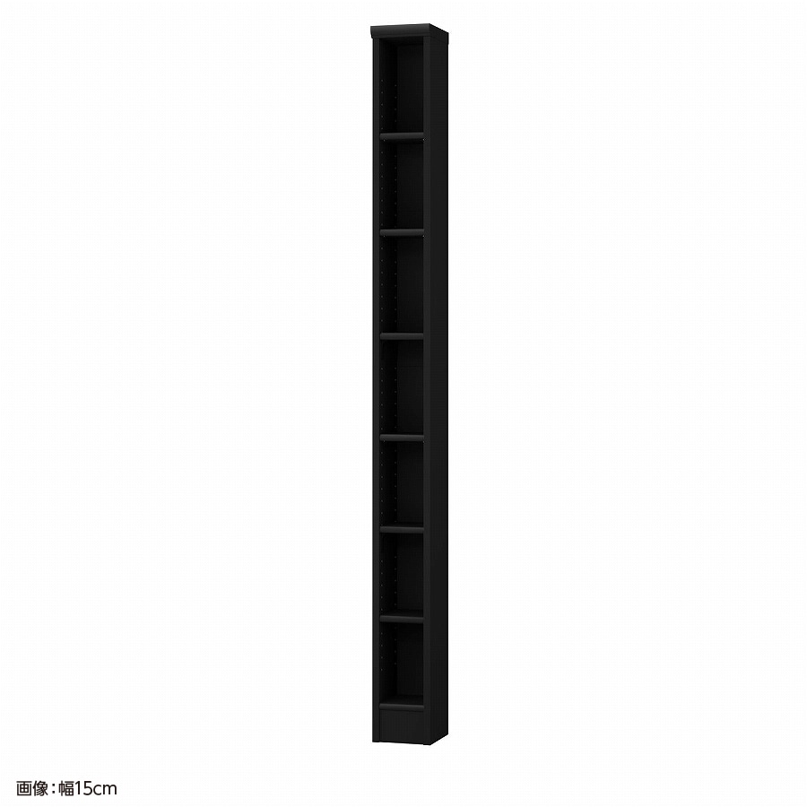 大洋 オーダーシェルフ ブラック NCオーダー1825 S BK 幅250×奥行190×高さ1780(mm) 1台(ご注文単位1台)【直送品】