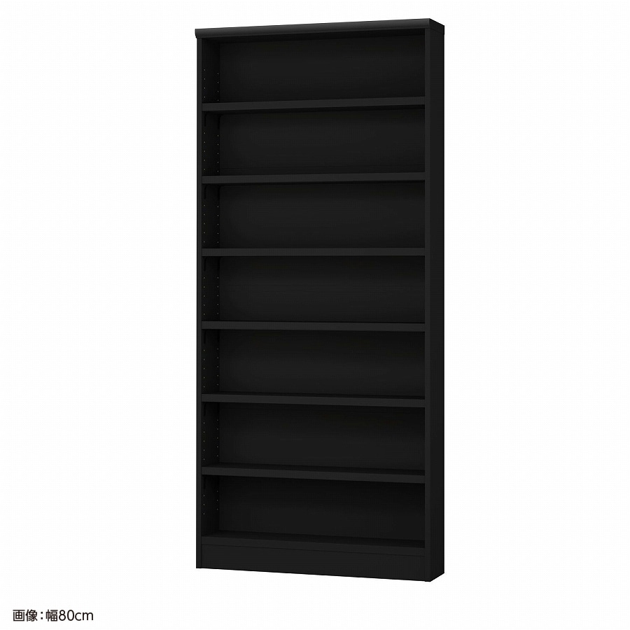 大洋 オーダーシェルフ ブラック NCオーダータフ1880 S BK 幅800×奥行190×高さ1780(mm) 1台(ご注文単位1台)【直送品】