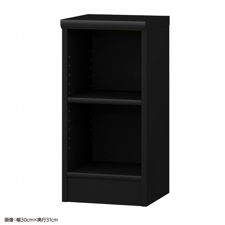 大洋 オーダーシェルフ ブラック NCオーダー6035 SR BK 幅350×奥行250×高さ600(mm) 1台(ご注文単位1台)【直送品】