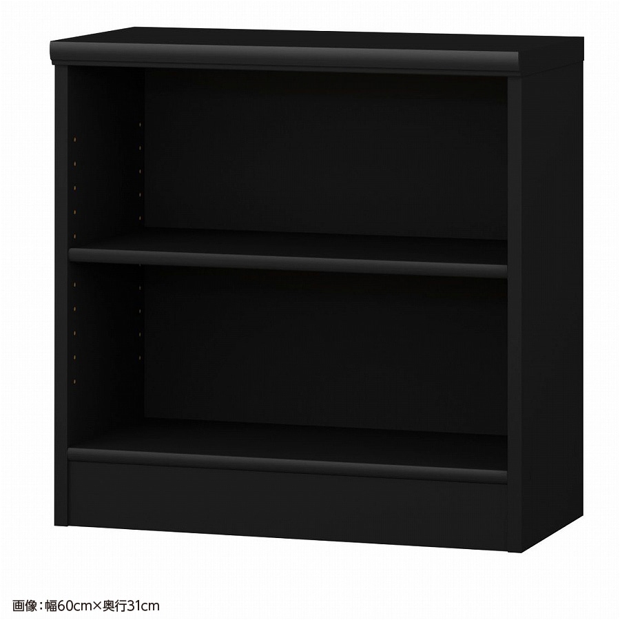 大洋 オーダーシェルフ ブラック NCオーダー6060 SR BK 幅600×奥行250×高さ600(mm) 1台(ご注文単位1台)【直送品】