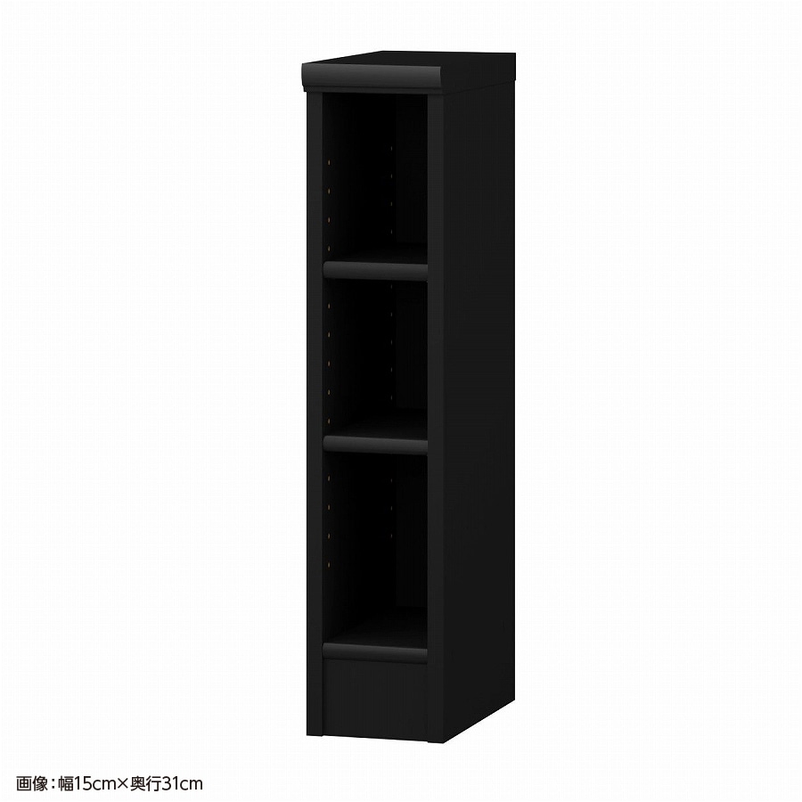 大洋 オーダーシェルフ ブラック NCオーダー7020 SR BK 幅200×奥行250×高さ700(mm) 1台(ご注文単位1台)【直送品】
