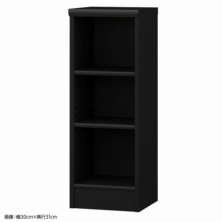 大洋 オーダーシェルフ ブラック NCオーダー8025 SR BK 幅250×奥行250×高さ800(mm) 1台(ご注文単位1台)【直送品】