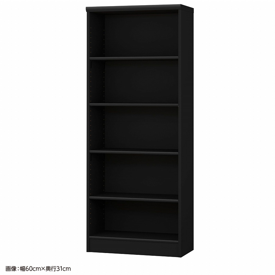 大洋 オーダーシェルフ ブラック NCオーダー1560 SR BK 幅600×奥行250×高さ1499(mm) 1台(ご注文単位1台)【直送品】