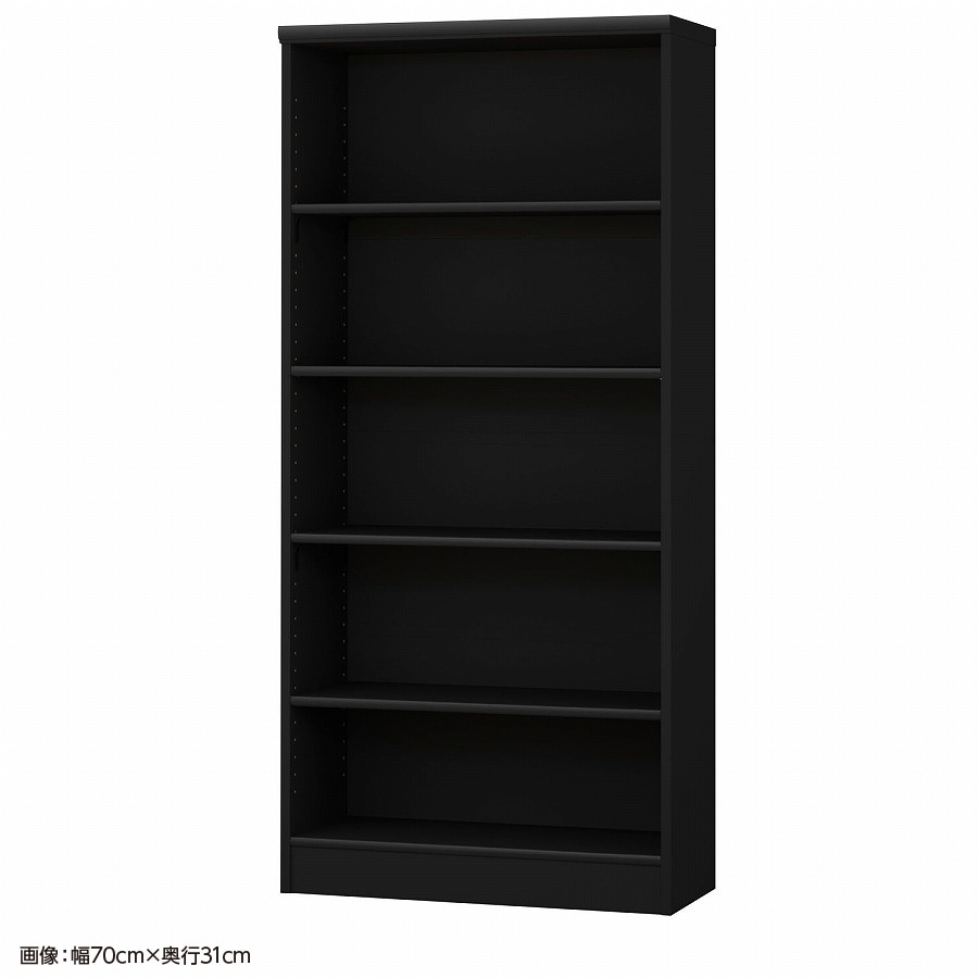 大洋 オーダーシェルフ ブラック NCオーダー1570 SR BK 幅700×奥行250×高さ1499(mm) 1台（ご注文単位1台）【直送品】