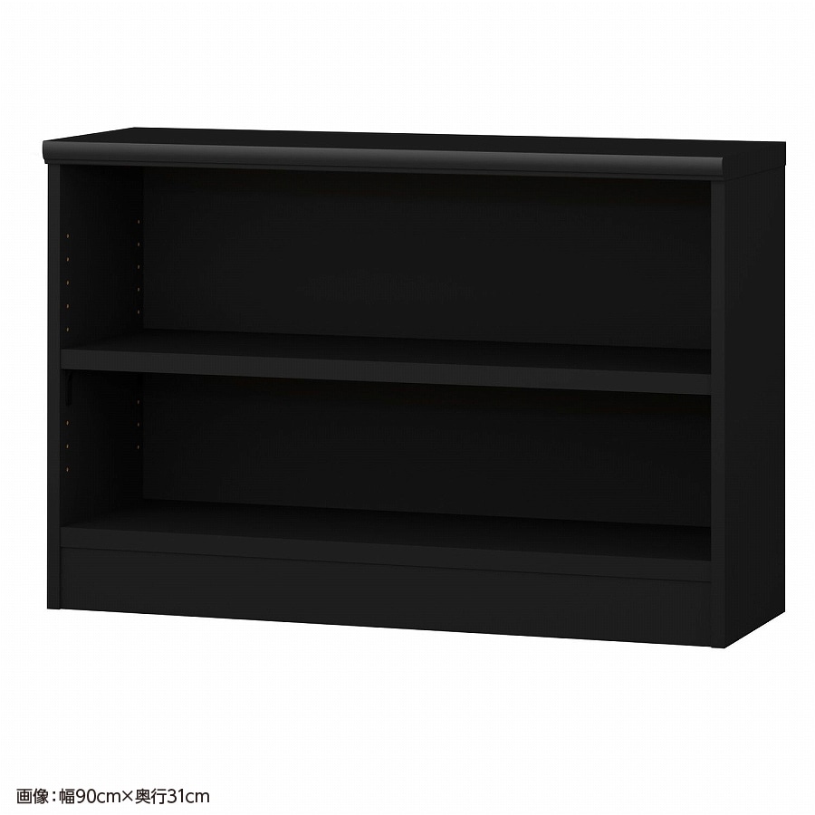 大洋 オーダーシェルフ ブラック NCオーダータフ6085 SR BK 幅850×奥行250×高さ600(mm) 1台(ご注文単位1台)【直送品】