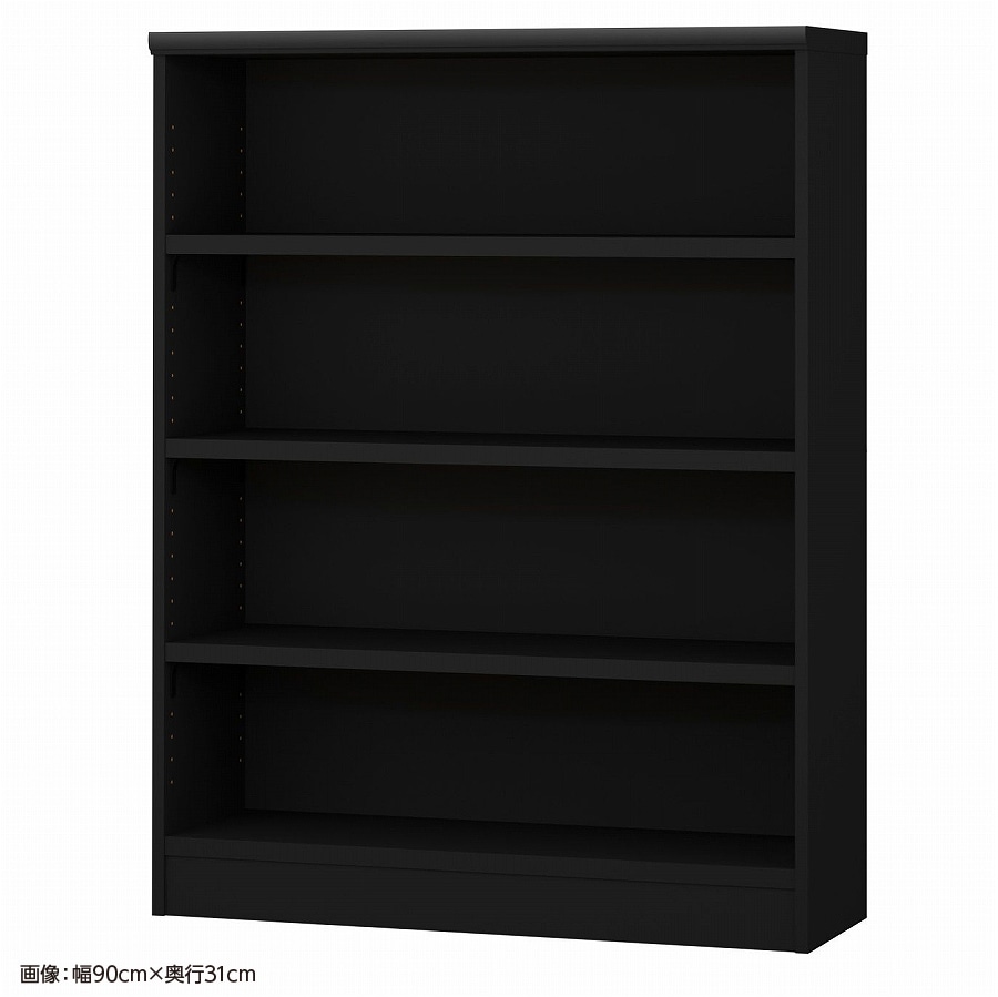 大洋 オーダーシェルフ ブラック NCオーダータフ1285 SR BK 幅850×奥行250×高さ1170(mm) 1台(ご注文単位1台)【直送品】