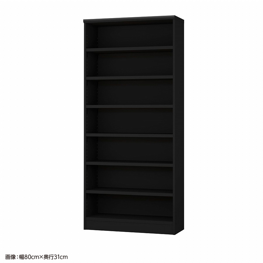 大洋 オーダーシェルフ ブラック NCオーダータフ1880 SR BK 幅800×奥行250×高さ1780(mm) 1台(ご注文単位1台)【直送品】