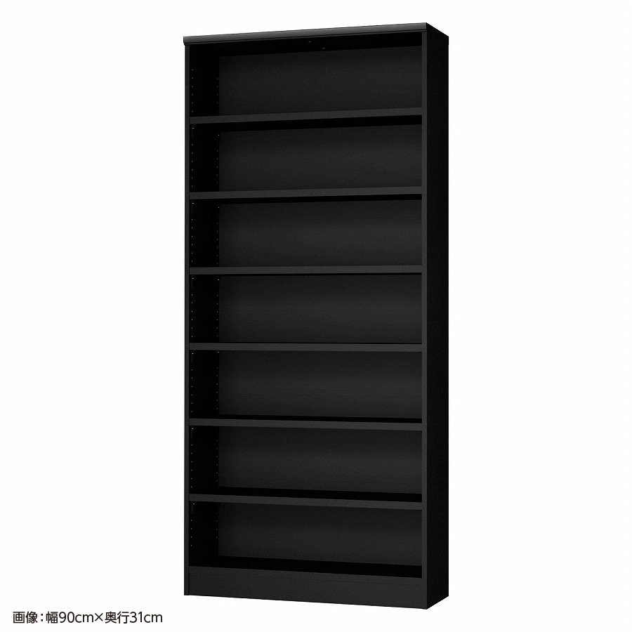 大洋 オーダーシェルフ ブラック NCオーダータフ2085 SR BK 幅850×奥行250×高さ2000(mm) 1台(ご注文単位1台)【直送品】