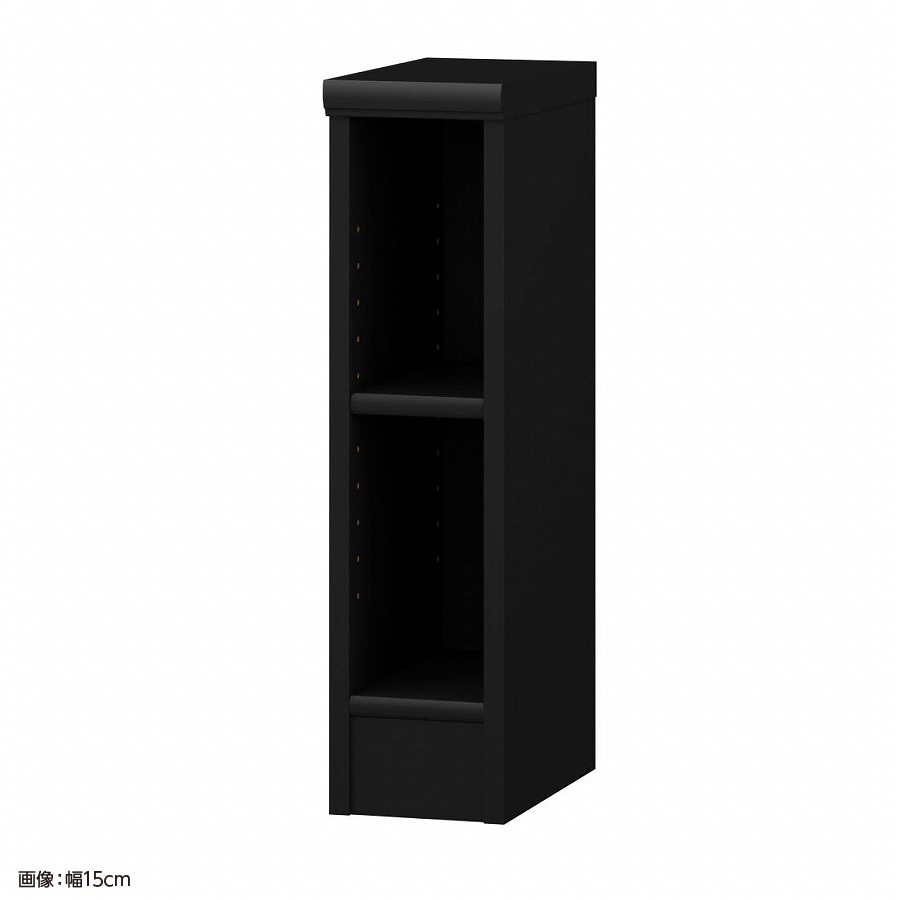 大洋 オーダーシェルフ ブラック NCオーダー6020 R BK 幅200×奥行310×高さ600(mm) 1台（ご注文単位1台）【直送品】