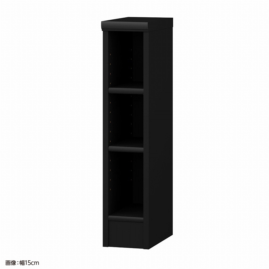 >大洋 オーダーシェルフ ブラック NCオーダー7020 R BK 幅200×奥行310×高さ700(mm) 1台（ご注文単位1台）【直送品】