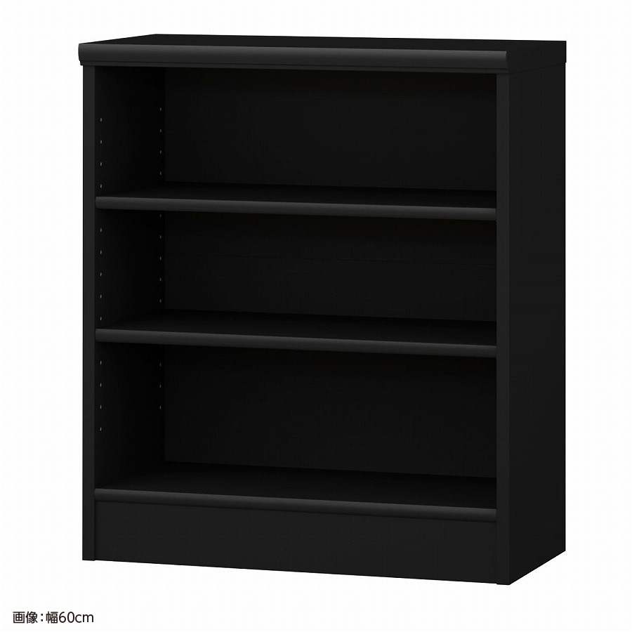 大洋 オーダーシェルフ ブラック NCオーダー7060 R BK 幅600×奥行310×高さ700(mm) 1台(ご注文単位1台)【直送品】