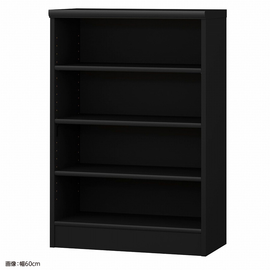 大洋 オーダーシェルフ ブラック NCオーダー9060 R BK 幅600×奥行310×高さ881(mm) 1台(ご注文単位1台)【直送品】
