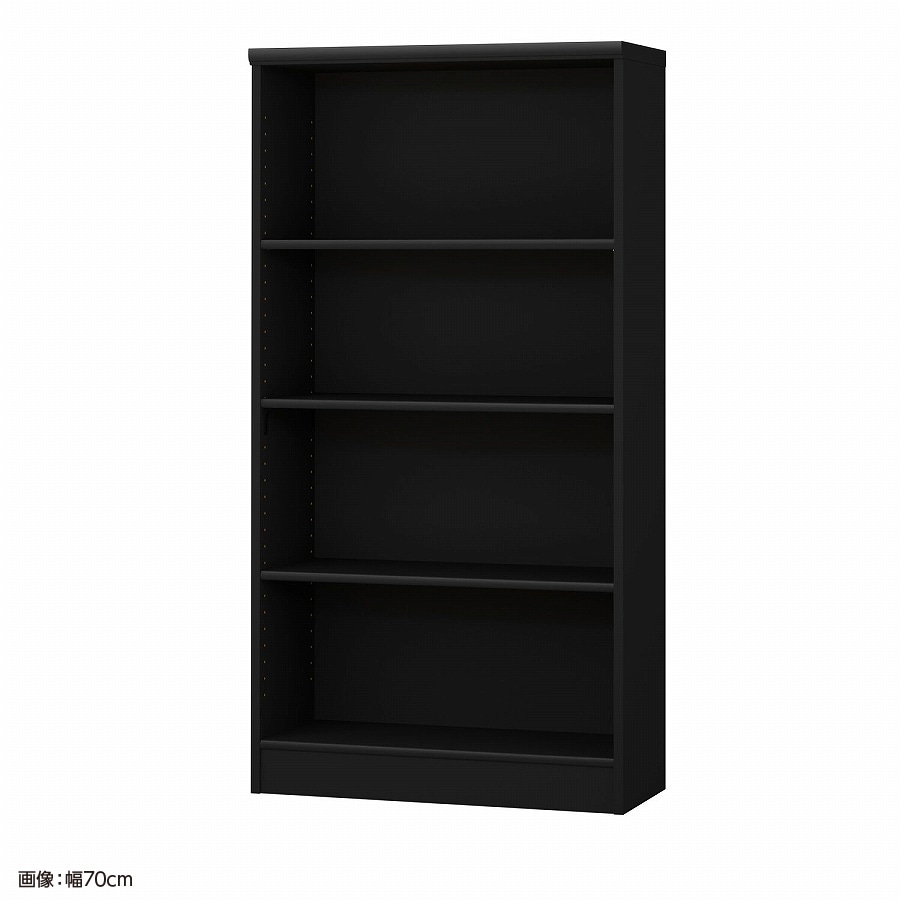 >大洋 オーダーシェルフ ブラック NCオーダー1465 R BK 幅650×奥行310×高さ1350(mm) 1台（ご注文単位1台）【直送品】