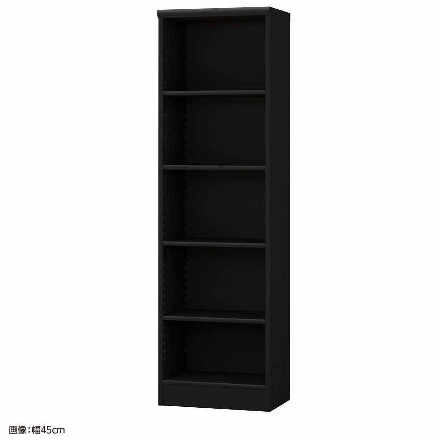 >大洋 オーダーシェルフ ブラック NCオーダー1545 R BK 幅450×奥行310×高さ1499(mm) 1台（ご注文単位1台）【直送品】