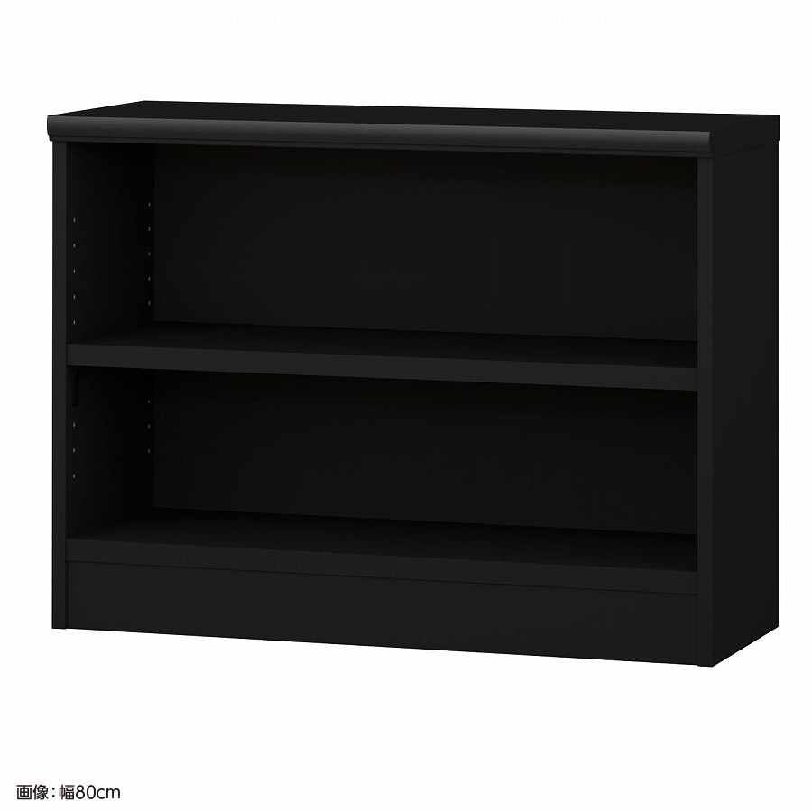 >大洋 オーダーシェルフ ブラック NCオーダータフ6075 R BK 幅750×奥行310×高さ600(mm) 1台(ご注文単位1台)【直送品】