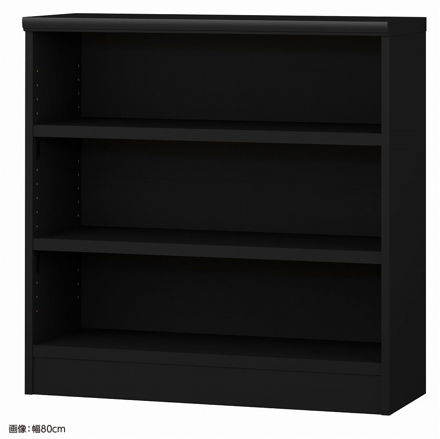 大洋 オーダーシェルフ ブラック NCオーダータフ8075 R BK 幅750×奥行310×高さ800(mm) 1台(ご注文単位1台)【直送品】