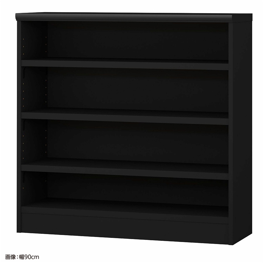 大洋 オーダーシェルフ ブラック NCオーダータフ9085 R BK 幅850×奥行310×高さ881(mm) 1台(ご注文単位1台)【直送品】