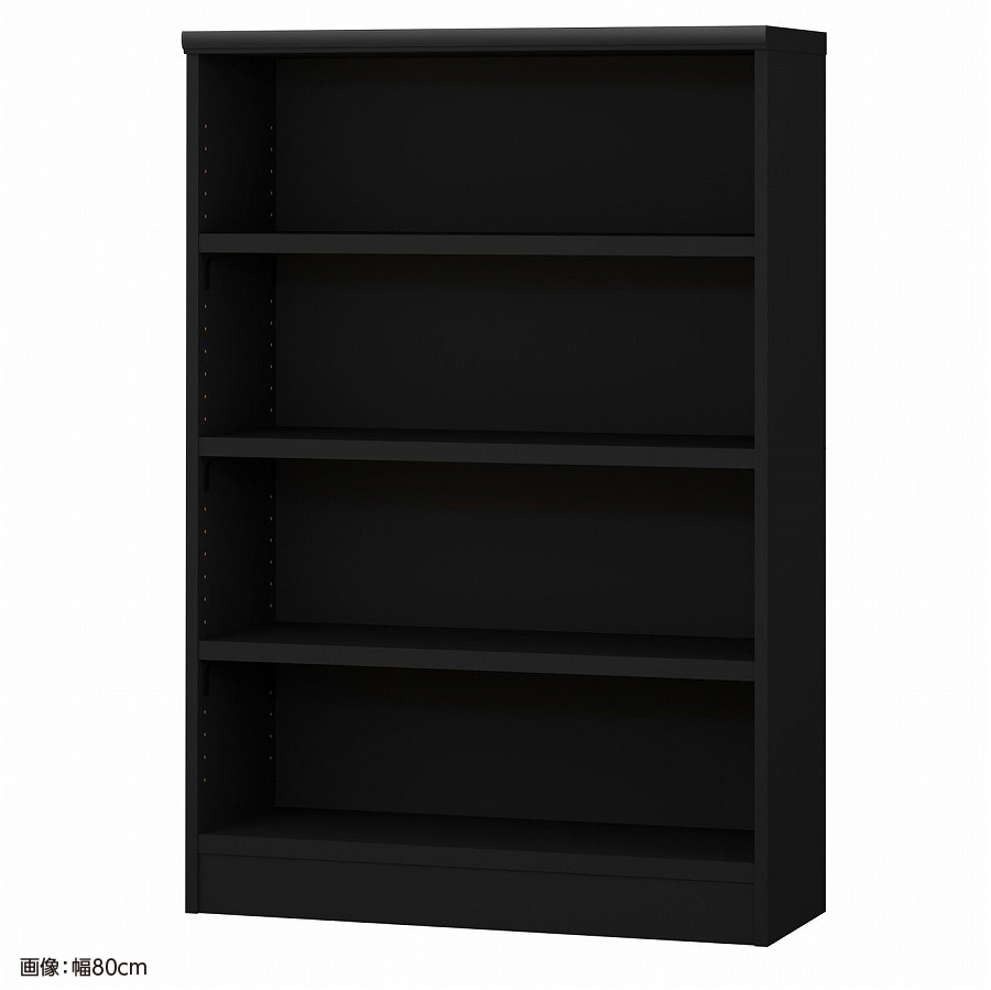 大洋 オーダーシェルフ ブラック NCオーダータフ1275 R BK 幅750×奥行310×高さ1170(mm) 1台(ご注文単位1台)【直送品】