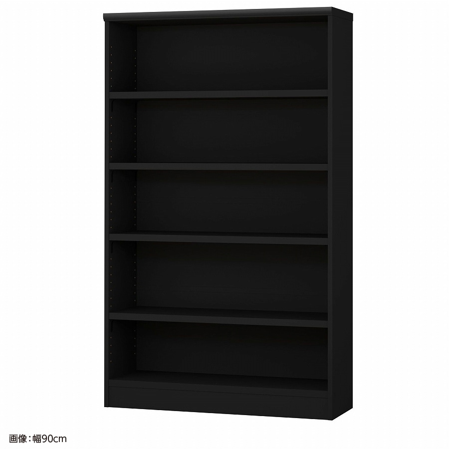 >大洋 オーダーシェルフ ブラック NCオーダータフ1585 R BK 幅850×奥行310×高さ1499(mm) 1台(ご注文単位1台)【直送品】