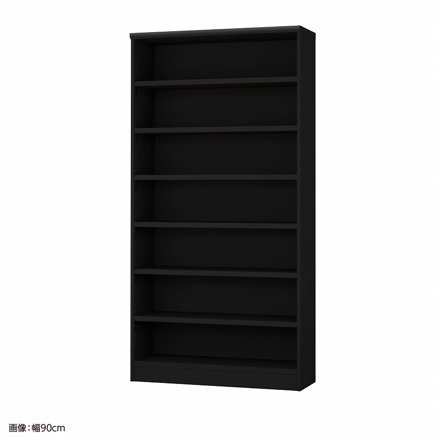 大洋 オーダーシェルフ ブラック NCオーダータフ1890 R BK 幅900×奥行310×高さ1780(mm) 1台（ご注文単位1台）【直送品】