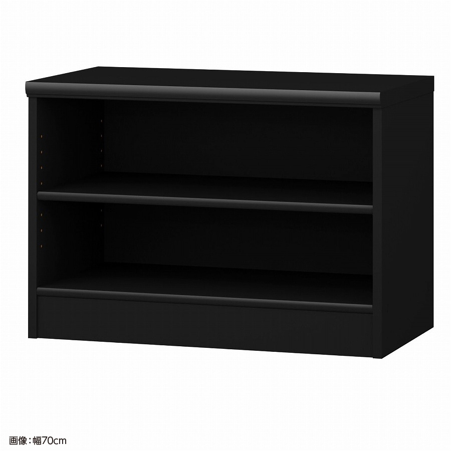 大洋 オーダーシェルフ ブラック NCオーダー5070 MD BK 幅700×奥行400×高さ490(mm) 1台（ご注文単位1台）【直送品】