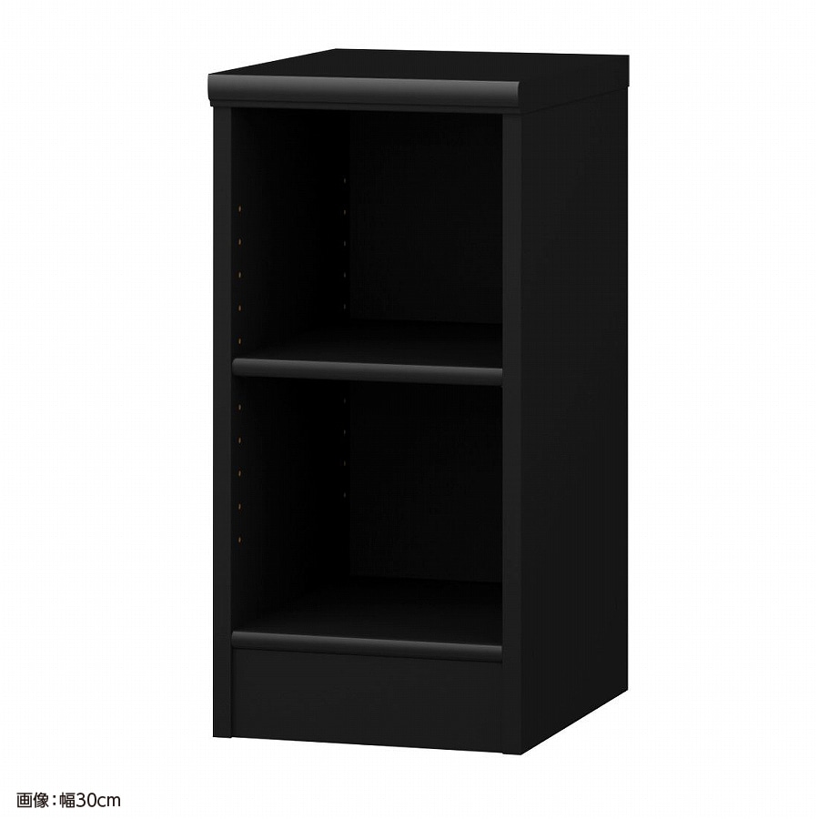 >大洋 オーダーシェルフ ブラック NCオーダー6035 MD BK 幅350×奥行400×高さ600(mm) 1台（ご注文単位1台）【直送品】