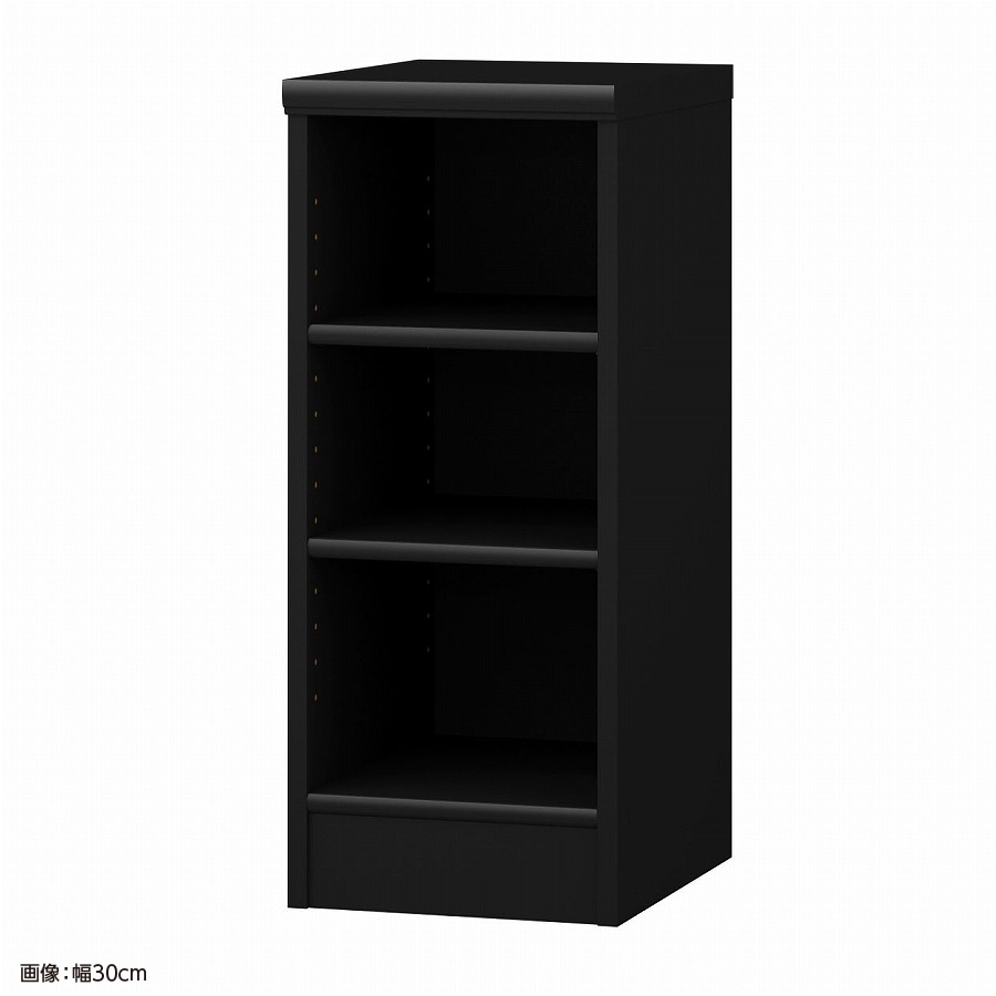 大洋 オーダーシェルフ ブラック NCオーダー7025 MD BK 幅250×奥行400×高さ700(mm) 1台（ご注文単位1台）【直送品】