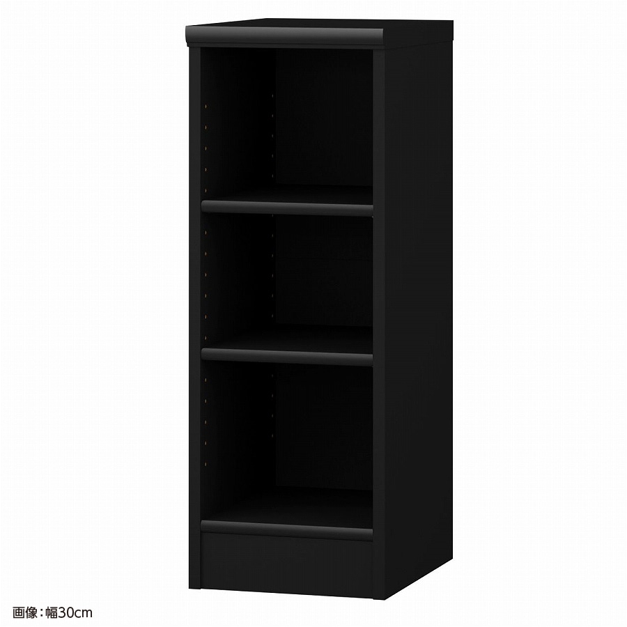 大洋 オーダーシェルフ ブラック NCオーダー8030 MD BK 幅300×奥行400×高さ800(mm) 1台(ご注文単位1台)【直送品】