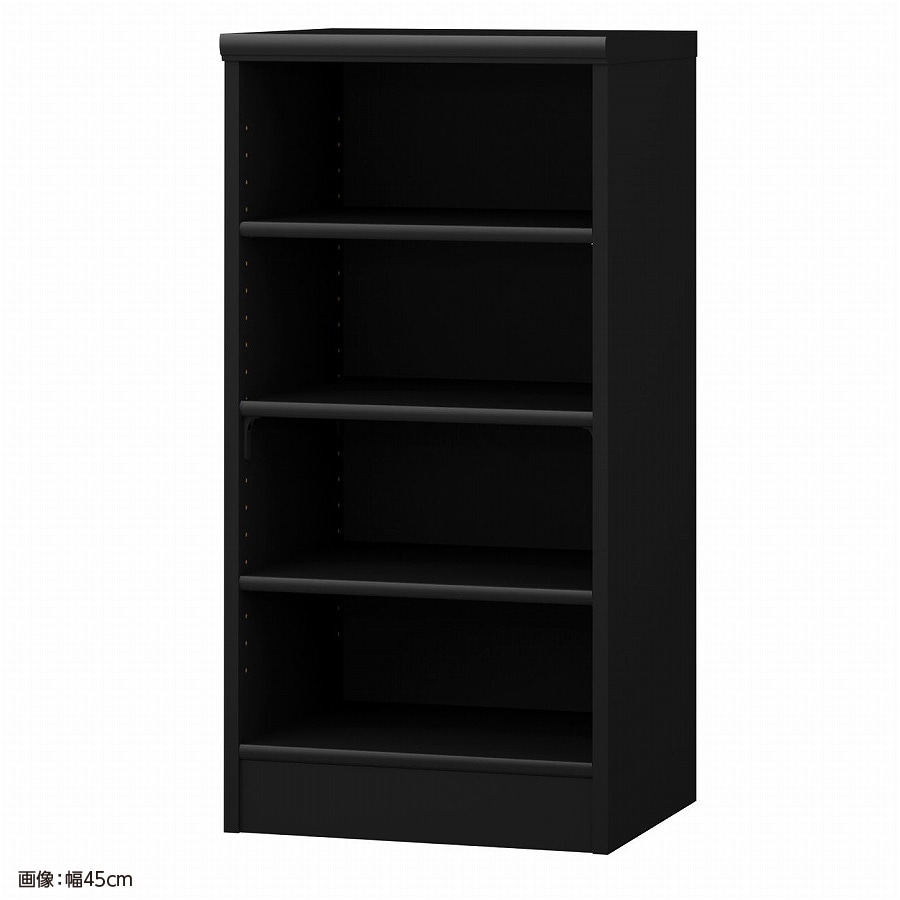 >大洋 オーダーシェルフ ブラック NCオーダー9050 MD BK 幅500×奥行400×高さ881(mm) 1台（ご注文単位1台）【直送品】