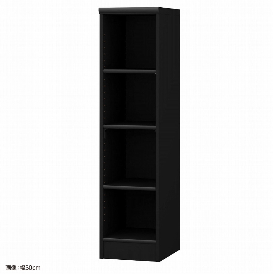 大洋 オーダーシェルフ ブラック NCオーダー1225 MD BK 幅250×奥行400×高さ1170(mm) 1台（ご注文単位1台）【直送品】