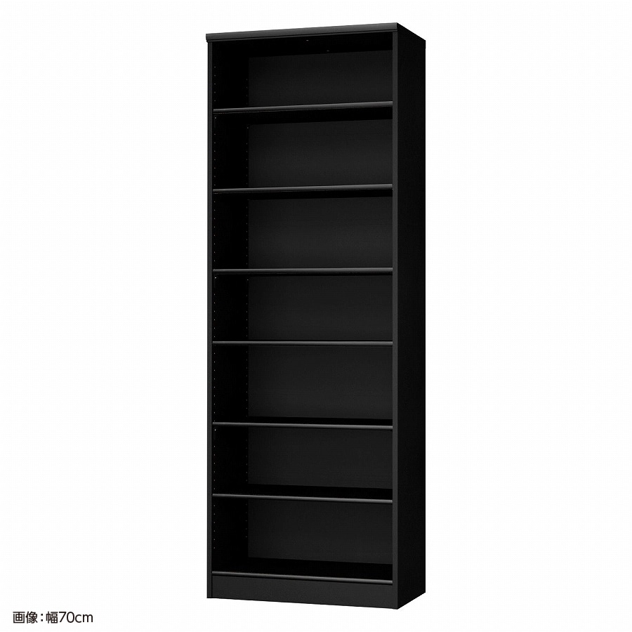 大洋 オーダーシェルフ ブラック NCオーダー2065 MD BK 幅650×奥行400×高さ2000(mm) 1台(ご注文単位1台)【直送品】