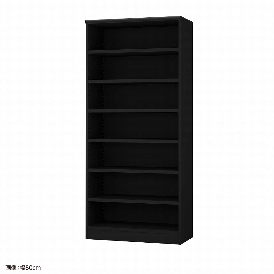 大洋 オーダーシェルフ ブラック NCオーダータフ1880 MD BK 幅800×奥行400×高さ1780(mm) 1台（ご注文単位1台）【直送品】