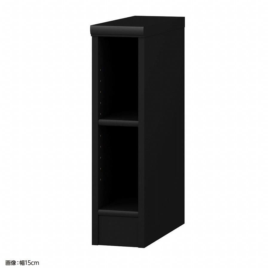 大洋 オーダーシェルフ ブラック NCオーダー6015 D BK 幅150×奥行460×高さ600(mm) 1台(ご注文単位1台)【直送品】